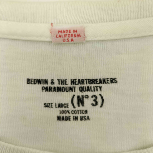 ベドウィンアンドザハートブレイカーズ BEDWIN&THE HEARTBREAKERS S/S PRINT T BENDER プリント ショートスリーブ クルーネックTシャツ メンズ US:40