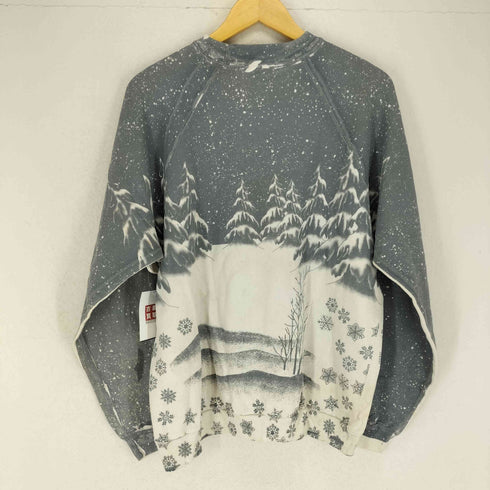 CLASSIC COTTON ARMOR クリスマスデザインクルーネックスウェット メンズ JPN:L