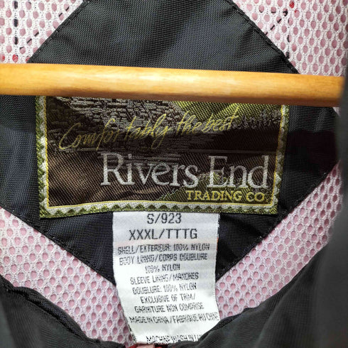 RIVER'S END フロント刺繍ナイロンパッカブルジャケット メンズ XXXL