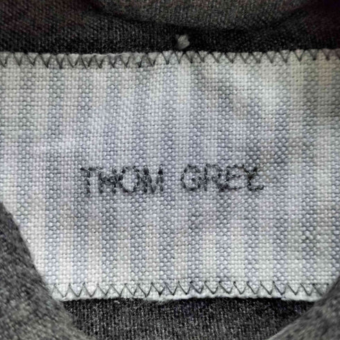 THOM GREY デザインポケット ラウンドカラー ボタンダウンシャツ メンズ JPN:M