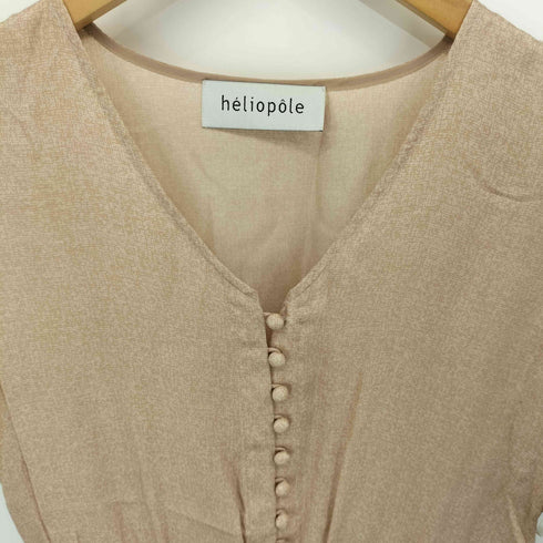 エリオポール heliopole ノースリーブロングワンピース レディース JPN:36