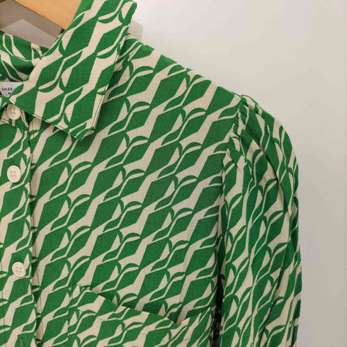 ザラ ZARA PRINTED MIDI DRESS レディース import:XS