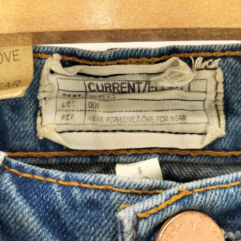 Current Elliott ダメージスキニーデニム レディース UK:23