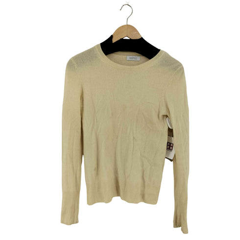 バーニーズニューヨーク BARNEYS NEWYORK カシミヤ100 クルーネックセーター ニット レディース JPN:38