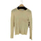 バーニーズニューヨーク BARNEYS NEWYORK カシミヤ100 クルーネックセーター ニット レディース JPN:38