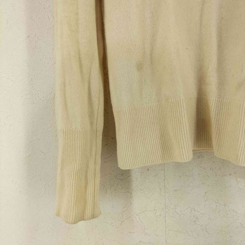 バーニーズニューヨーク BARNEYS NEWYORK カシミヤ100 クルーネックセーター ニット レディース JPN:38