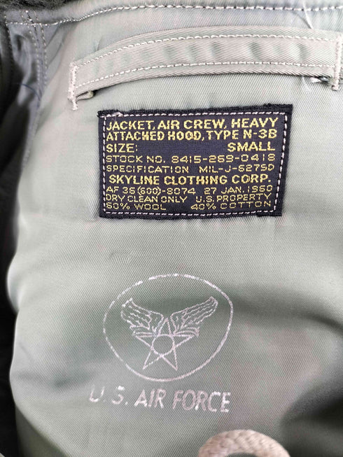 バズリクソンズ BUZZ RICKSONS 60年代モデル SKYLINE CLOTHING社実名復刻 N-3B フライトジャケット メンズ import:S