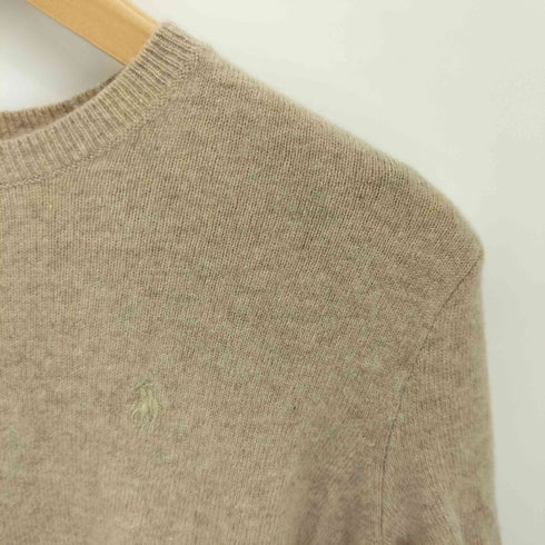 ポロラルフローレン POLO RALPH LAUREN カシミヤ混ニットセーター レディース import:XS