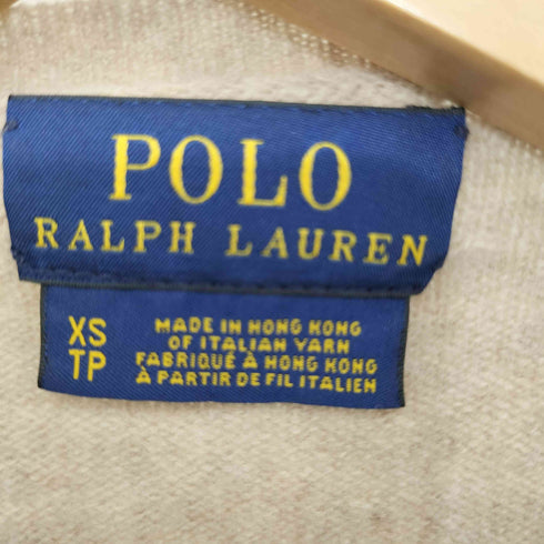 ポロラルフローレン POLO RALPH LAUREN カシミヤ混ニットセーター レディース import:XS