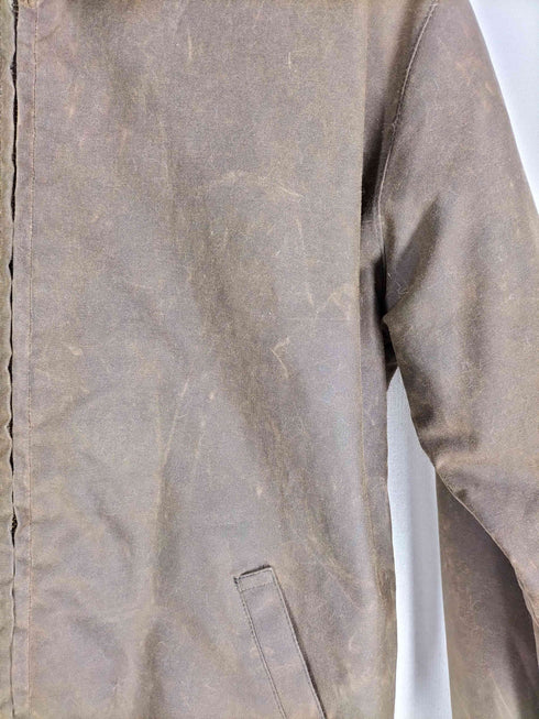 ポロバイラルフローレン Polo by RALPH LAUREN 80-90s USA製 ロケットタロンオイルドジップアップ オイルド ジャケット メンズ import:S
