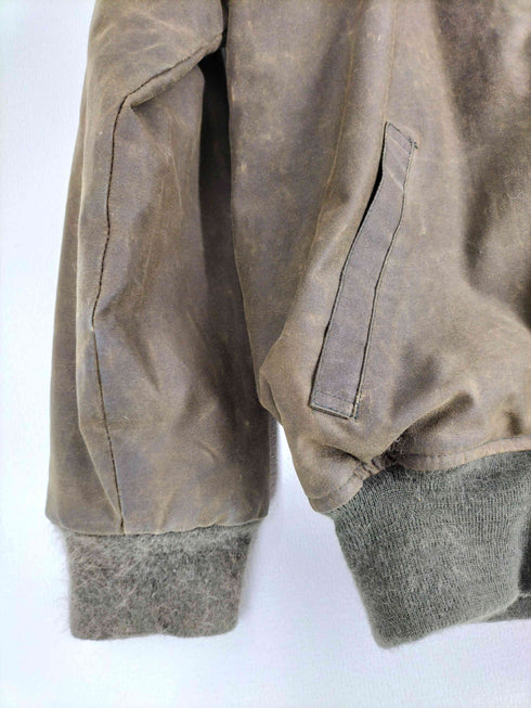 ポロバイラルフローレン Polo by RALPH LAUREN 80-90s USA製 ロケットタロンオイルドジップアップ オイルド ジャケット メンズ import:S