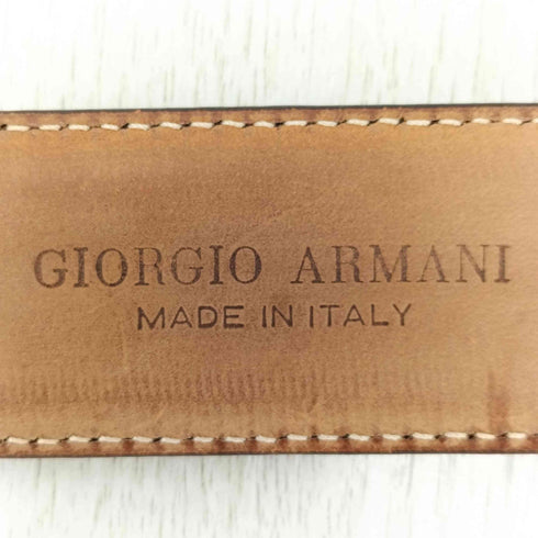 ジョルジオアルマーニ Giorgio Armani イタリア製 レザーベルト レディース 70/28