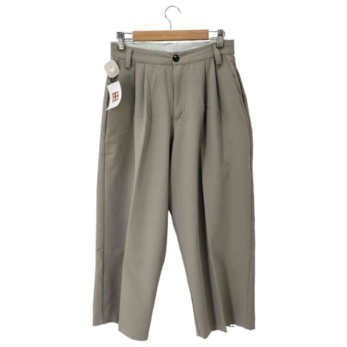 キャスパージョン CASPER JOHN Tapered wide slacks テーパードワイドスラックス メンズ JPN:S