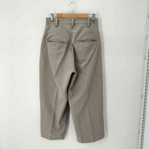 キャスパージョン CASPER JOHN Tapered wide slacks テーパードワイドスラックス メンズ JPN:S