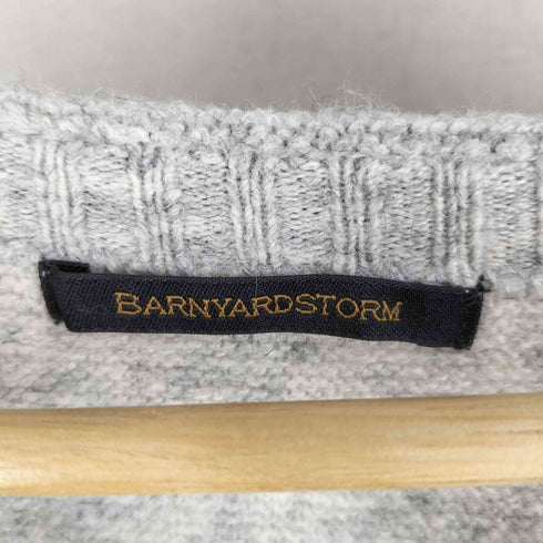 バンヤードストーム BARNYARDSTORM ウール混 アシンメトリードルマンニット レディース FREE