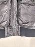 ヒステリックグラマー HYSTERIC GLAMOUR Y2K ジップアップ ピックレザー フーデットブルゾン メンズ import:L