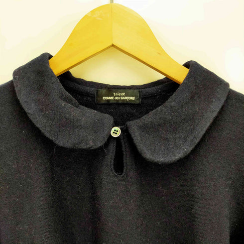 トリココムデギャルソン tricot COMME des GARCONS AD2001 丸襟L/Sウールニット レディース