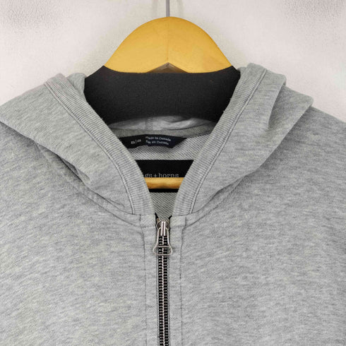 wings+horns カナダ製 ダブルジップ パーカー メンズ JPN:M