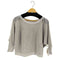Chacott 7分袖メッシュニットTシャツ レディース JPN:M