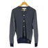 コムデギャルソンシャツ COMME des GARCONS SHIRT イタリア製 バイカラーリブカーディガン メンズ JPN:S