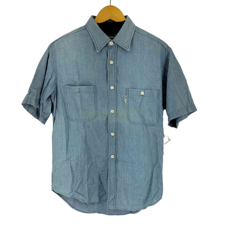 ブルーブルー BLUE BLUE 90S S/S シャンブレーシャツ メンズ