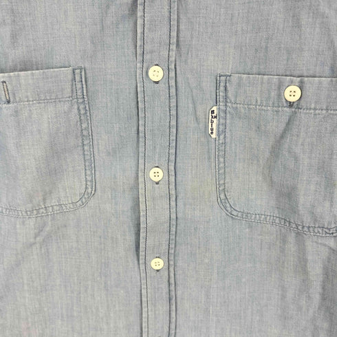 ブルーブルー BLUE BLUE 90S S/S シャンブレーシャツ メンズ