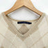 ラルフローレンゴルフ RALPH LAUREN GOLF カシミヤ混アーガイルVネックニット レディース JPN:M