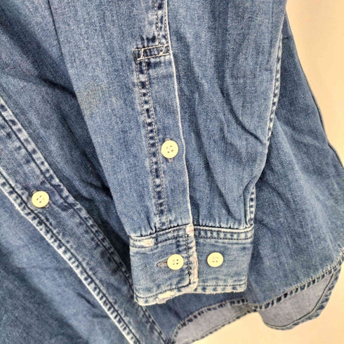ブルーブルー BLUE BLUE 90S インディゴ デニムシャツ メンズ