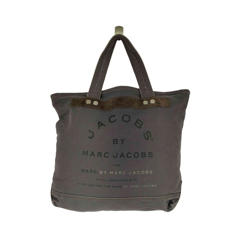 マークバイマークジェイコブス Marc by Marc Jacobs ロゴプリント キャンバス トートバッグ メンズ