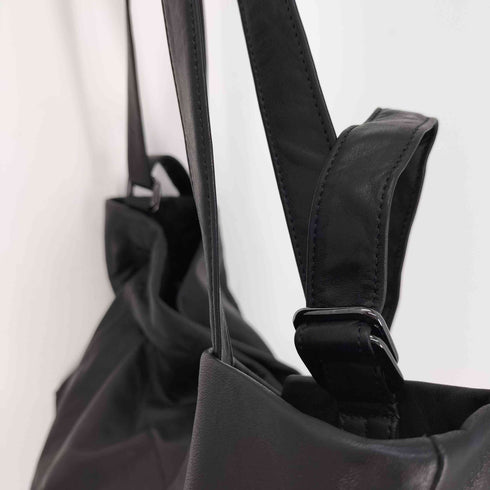 ディスコードヨウジヤマモト discord Yohji Yamamoto Unevenness tote Leather メンズ FREE