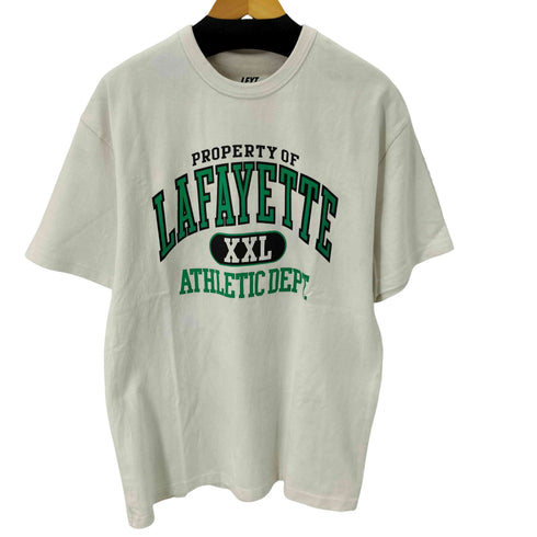 エルエフワイティー LFYT BIG SILHOUETTE LAFAYETTE PROPERTY COLLEGE TEE 半袖Tシャツ メンズ JPN:L