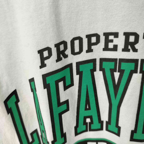 エルエフワイティー LFYT BIG SILHOUETTE LAFAYETTE PROPERTY COLLEGE TEE 半袖Tシャツ メンズ JPN:L