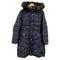 ローレンラルフローレン LAUREN RALPH LAUREN ロゴパッチ フェイクファーフーデットダウンコート レディース JPN:M