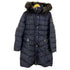 ローレンラルフローレン LAUREN RALPH LAUREN ロゴパッチ フェイクファーフーデットダウンコート レディース JPN:M