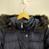 ローレンラルフローレン LAUREN RALPH LAUREN ロゴパッチ フェイクファーフーデットダウンコート レディース JPN:M
