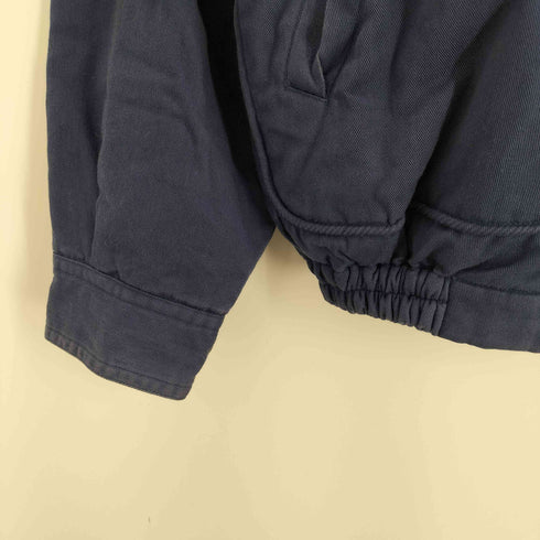 basic clothing 裏地チェック柄 ジップアップブルゾンジャケット メンズ JPN:M