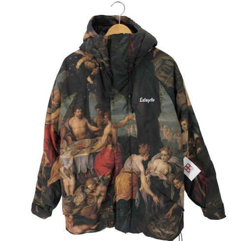 エルエフワイティー LFYT PRADO MUSEUM BANQUETE DE AQUELOO PUFFER JACKET パフジャケット 絵画 ダウンジャケット メンズ JPN:XL