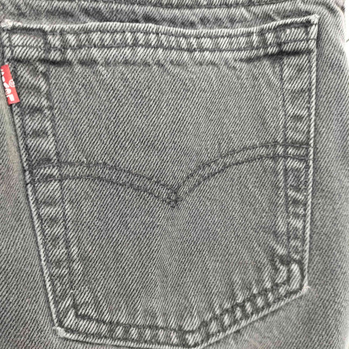 リーバイス Levis USA製 92年製 701 STUDENT 後染めブラック メンズ W28/L30