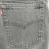 リーバイス Levis USA製 92年製 701 STUDENT 後染めブラック メンズ W28/L30