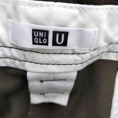 ユニクロユー UNIQLO U 24SS ワイドフィットチノ メンズ ウエスト82