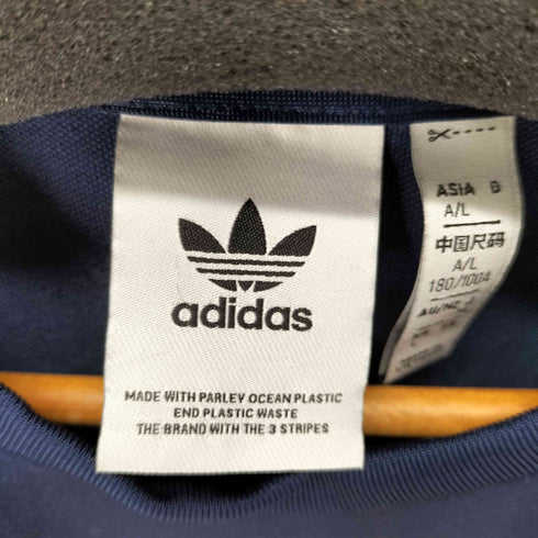 アディダスオリジナルス adidas Originals アディカラー クラシックス カットライン クルーネックスウェット トレフォイルロゴ メンズ JPN:L