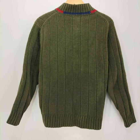 チャップスラルフローレン CHAPS RALPH LAUREN ハーフボタンモックネックニット メンズ M