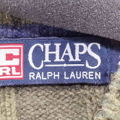 チャップスラルフローレン CHAPS RALPH LAUREN ハーフボタンモックネックニット メンズ M