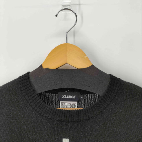 エクストララージ XLARGE PUBLIC ENEMY CREWNECK KNIT メンズ JPN:L