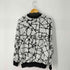 サプライヤー SUPPLIER CRACK KNIT スパイダー柄 クルーネックニット メンズ JPN:L