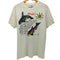 TUT Toatally Unique Thoughts 80-90s USA製 ドルフィンプリントクルーネックTシャツ メンズ L