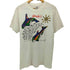 TUT Toatally Unique Thoughts 80-90s USA製 ドルフィンプリントクルーネックTシャツ メンズ L