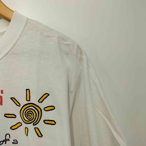 TUT Toatally Unique Thoughts 80-90s USA製 ドルフィンプリントクルーネックTシャツ メンズ L