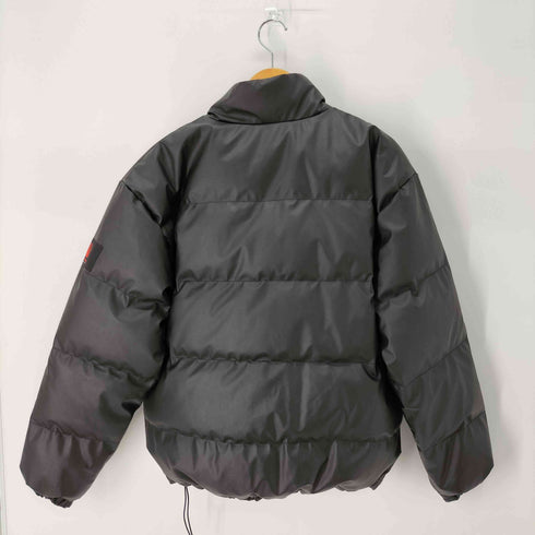 ヘルレイザー HELLRAZOR FAUX LEATHER DOWN JACKET フェイクレザーダウンジャケット メンズ JPN:L