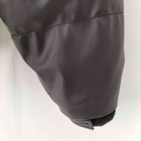 ヘルレイザー HELLRAZOR FAUX LEATHER DOWN JACKET フェイクレザーダウンジャケット メンズ JPN:L